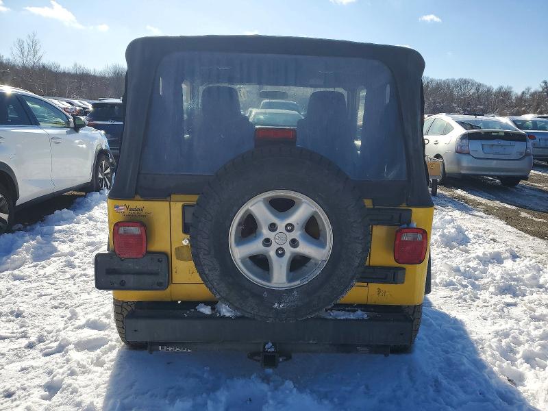 Photo 6 from auction – 2006 JEEP WRANGLER X with VIN 1J4FA39S26P713912