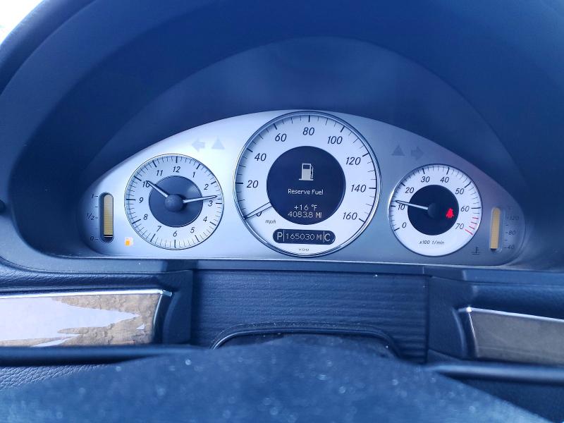 Photo 9 from auction – 2009 MERCEDES-BENZ E 350 4MAT with VIN WDBUF87X09B391975