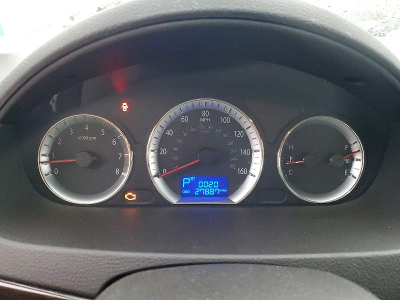 Photo 9 from auction – 2009 HYUNDAI SONATA GLS with VIN 5NPET46C99H414240