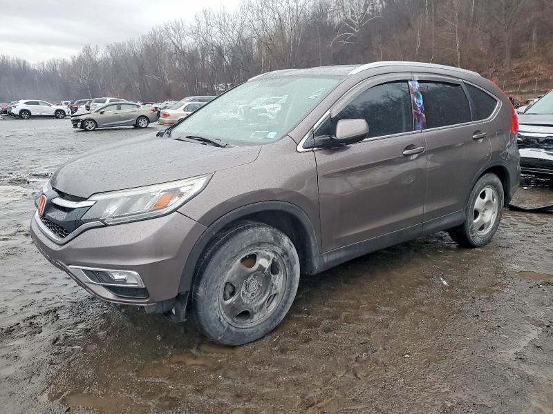 HONDA CRV EX 2015 with VIN 2HKRM4H77FH684674 - Photo from auction