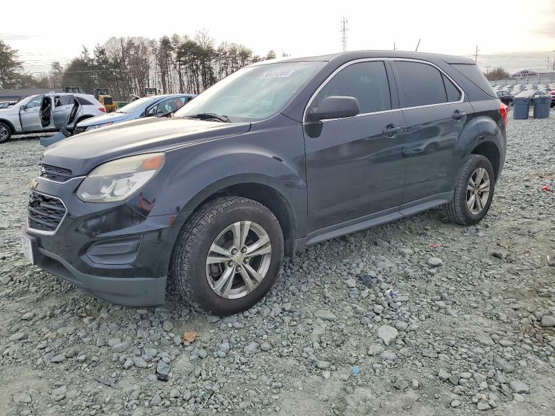CHEVROLET EQUINOX LS 2017 with VIN 2GNALBEK8H1587590 - Photo from auction