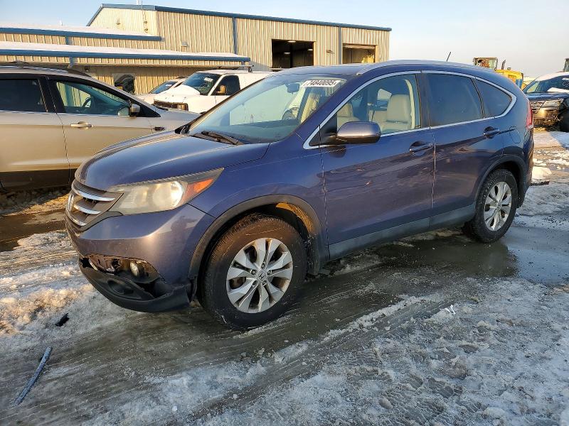 HONDA CR-V EXL 2014 with VIN 2HKRM4H78EH683936 - Photo from auction