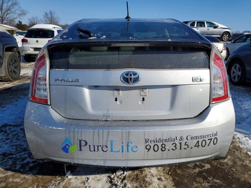 Photo 6 from auction – 2012 TOYOTA PRIUS with VIN JTDKN3DU3C1556682