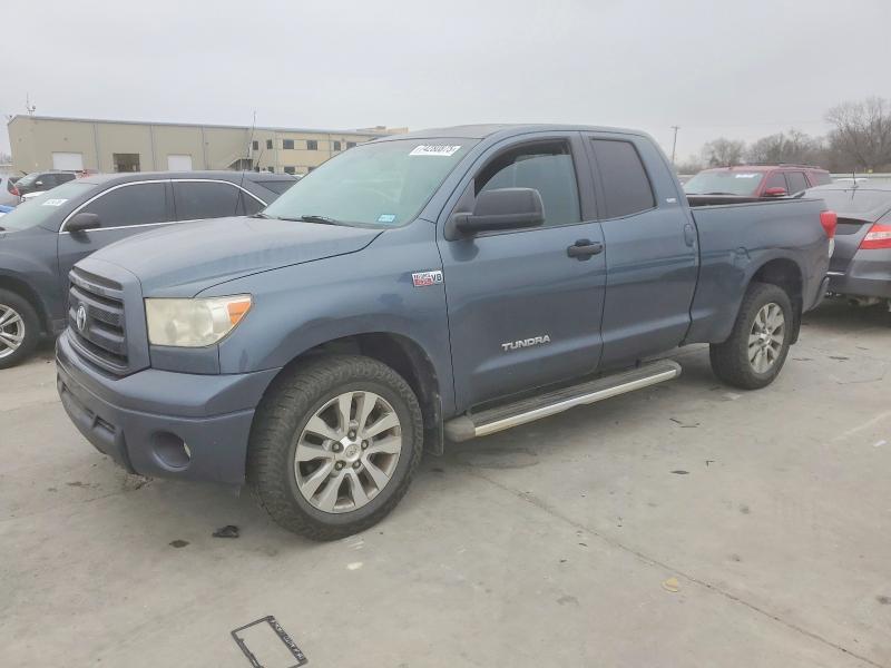 TOYOTA TUNDRA DOU 2010 with VIN 5TFRY5F12AX077376 - Photo from auction