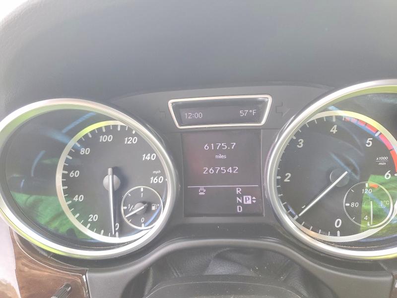 Photo 9 from auction – 2012 MERCEDES-BENZ ML 350 BLU with VIN 4JGDA2EB9CA096225