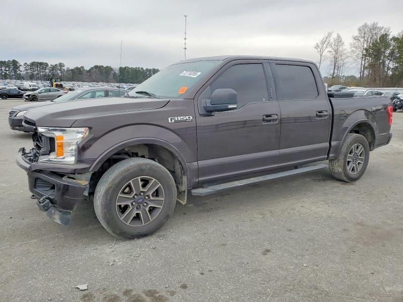 FORD F150 2018 with VIN 1FTEW1EP4JFD22753 - Photo from auction