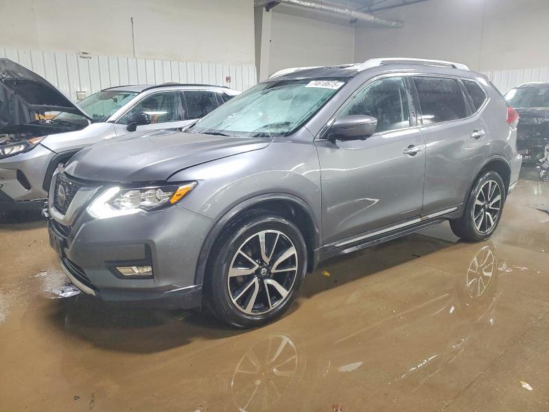 NISSAN ROGUE S 2019 with VIN 5N1AT2MV1KC715296 - Photo from auction