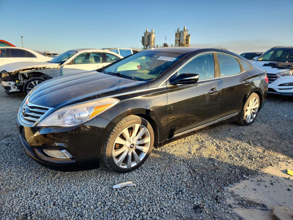 HYUNDAI AZERA 2013 with VIN KMHFH4JG7DA308980 - Photo from auction