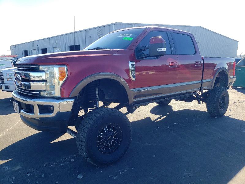 FORD F250 SUPER 2017 with VIN 1FT7W2BT6HEB38737 - Photo from auction