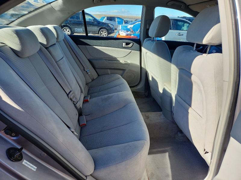 Photo 10 from auction – 2008 HYUNDAI SONATA GLS with VIN 5NPET46C18H367378