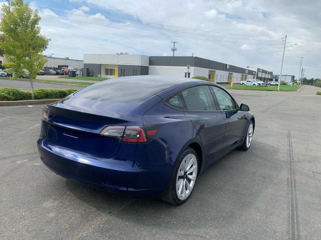 Photo 4 from auction – 2022 TESLA MODEL 3 with VIN 5YJ3E1EA6NF371937