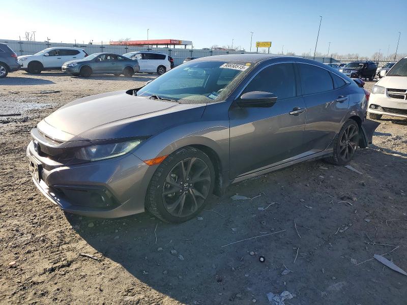 HONDA CIVIC 2020 with VIN 19XFC2F85LE002588 - Photo from auction