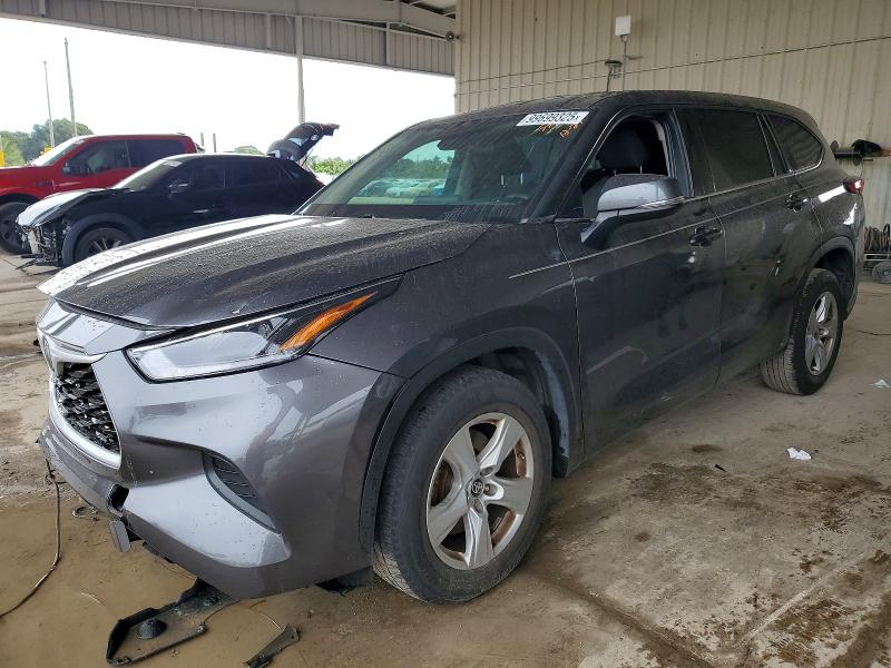 TOYOTA HIGHLANDER 2021 with VIN 5TDCZRAH4MS070230 - Photo from auction