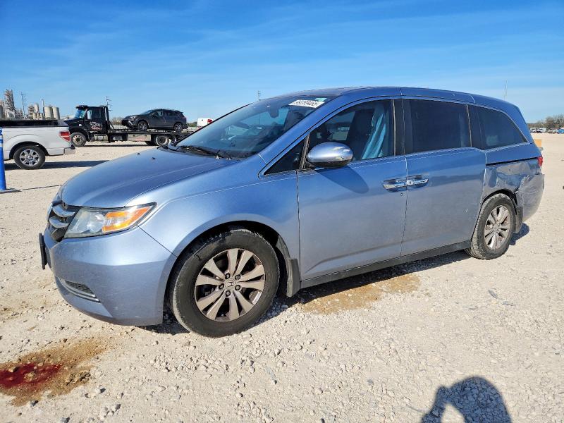 HONDA ODYSSEY EX 2014 with VIN 5FNRL5H60EB055982 - Photo from auction