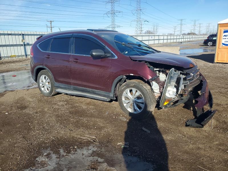 Photo 4 from auction – 2013 HONDA CR-V with VIN 5J6RM4H7XDL028634