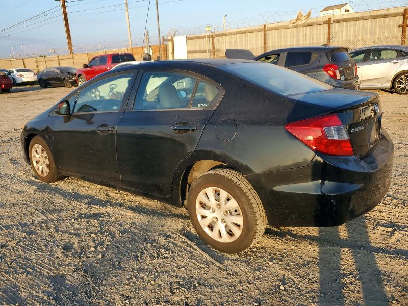 Photo 2 from auction – 2012 HONDA CIVIC LX with VIN 19XFB2F58CE360227