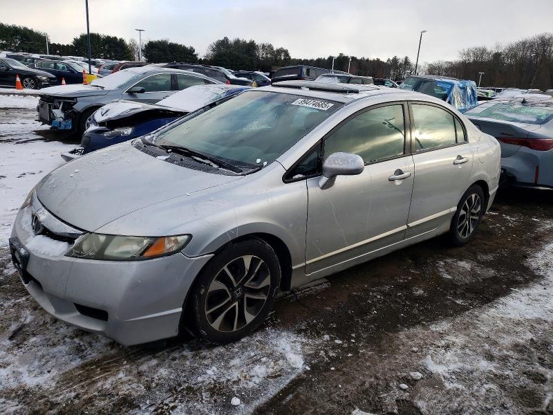HONDA CIVIC EX 2010 with VIN 2HGFA1F80AH521521 - Photo from auction