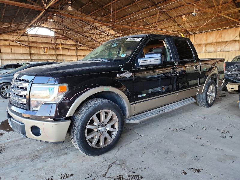 FORD F150 SUPER 2013 with VIN 1FTFW1CT2DKF10638 - Photo from auction