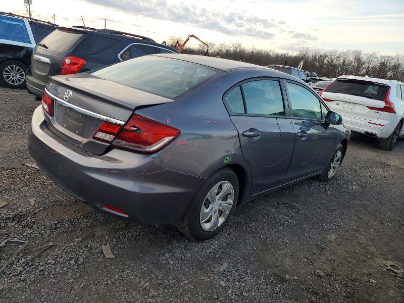 Photo 3 from auction – 2014 HONDA CIVIC with VIN 2HGFB2F54EH514487