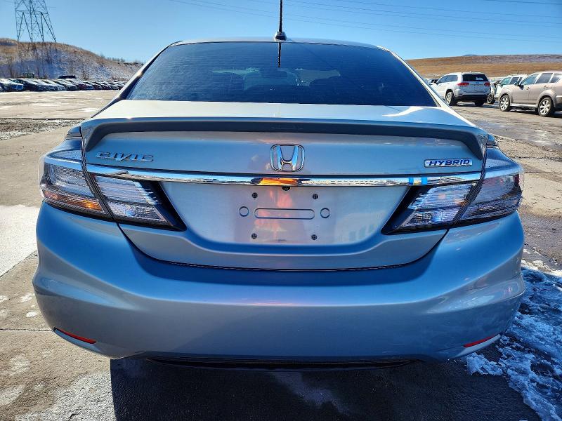 Photo 6 from auction – 2013 HONDA CIVIC HYBR with VIN 19XFB4F24DE000679