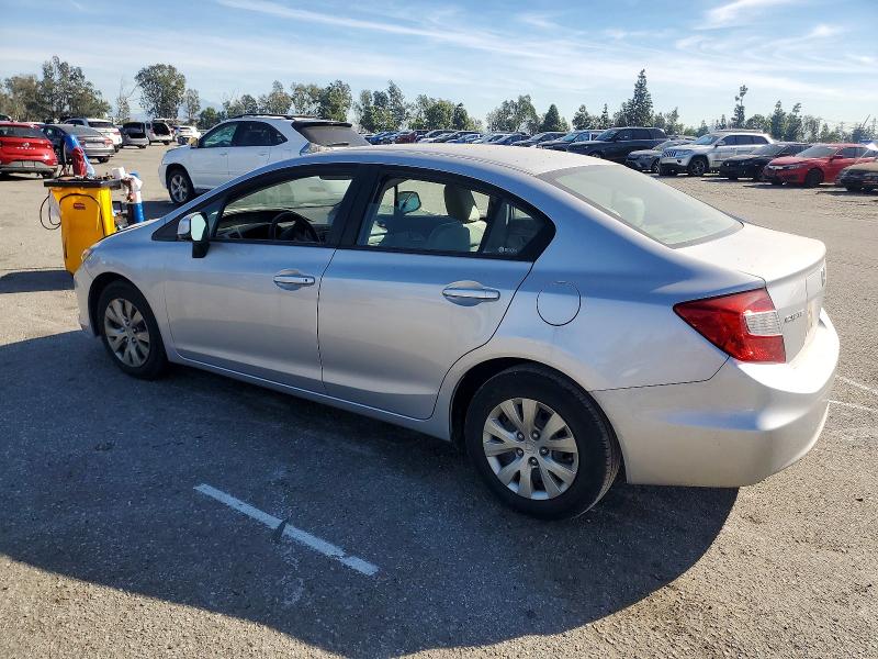 Photo 2 from auction – 2012 HONDA CIVIC LX with VIN 19XFB2F57CE385314