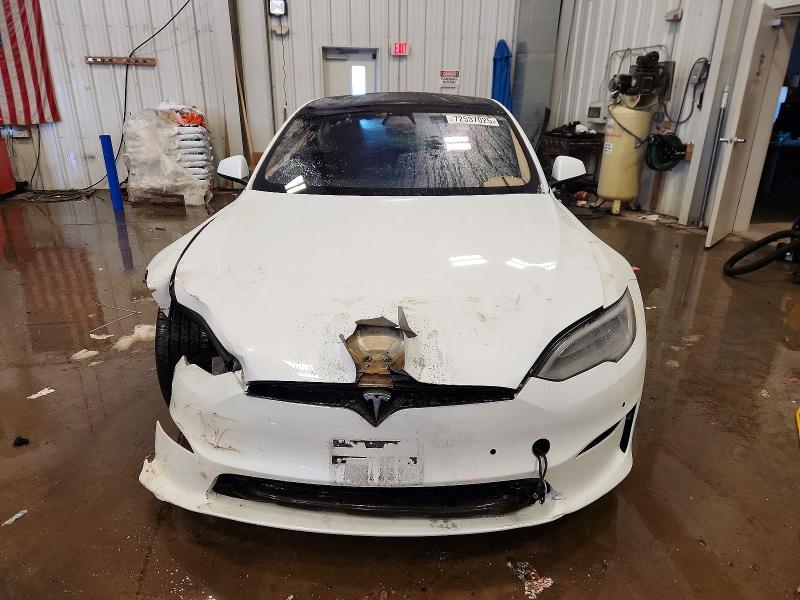 Photo 5 from auction – 2022 TESLA MODEL S with VIN 5YJSA1E54NF460173