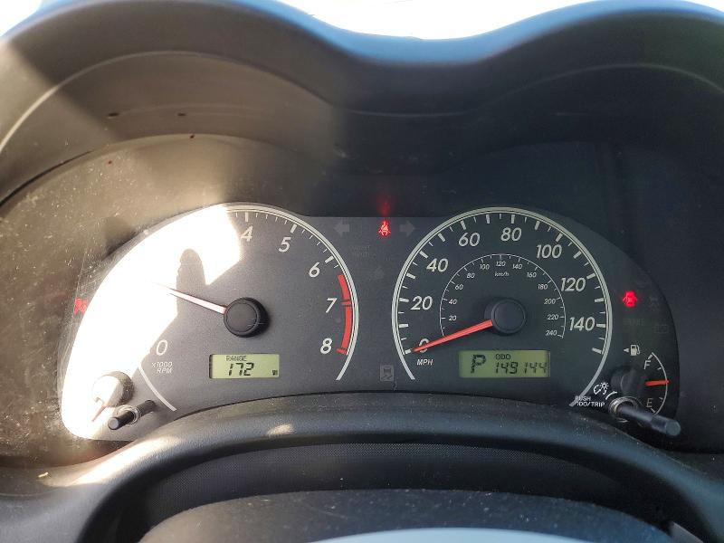 Photo 9 from auction – 2011 TOYOTA COROLLA BA with VIN JTDBU4EE7B9141283