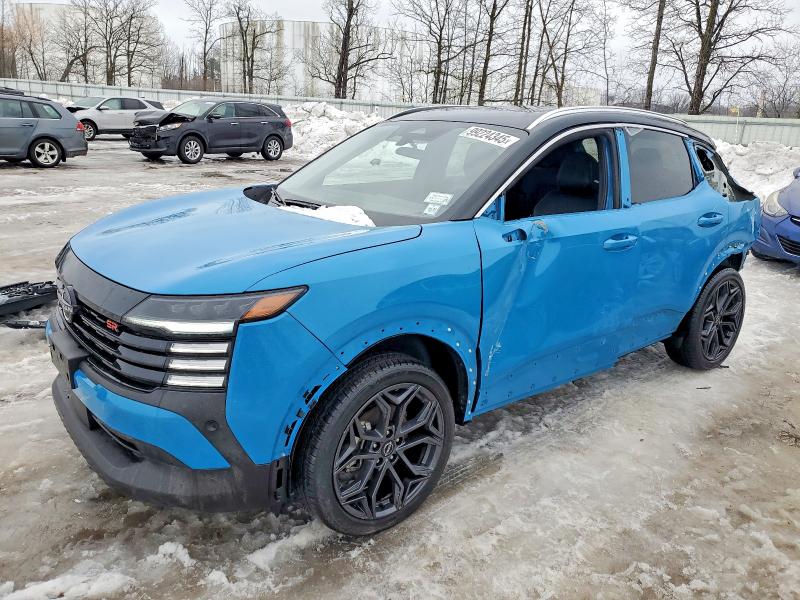 NISSAN KICKS SR 2025 with VIN 3N8AP6DD5SL387056 - Photo from auction