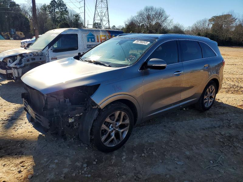KIA SORENTO 2019 with VIN 5XYPK4A52KG546614 - Photo from auction