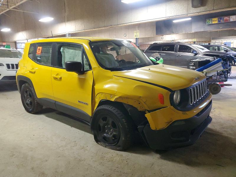 Photo 4 from auction – 2017 JEEP RENEGADE S with VIN ZACCJAAB1HPF47199