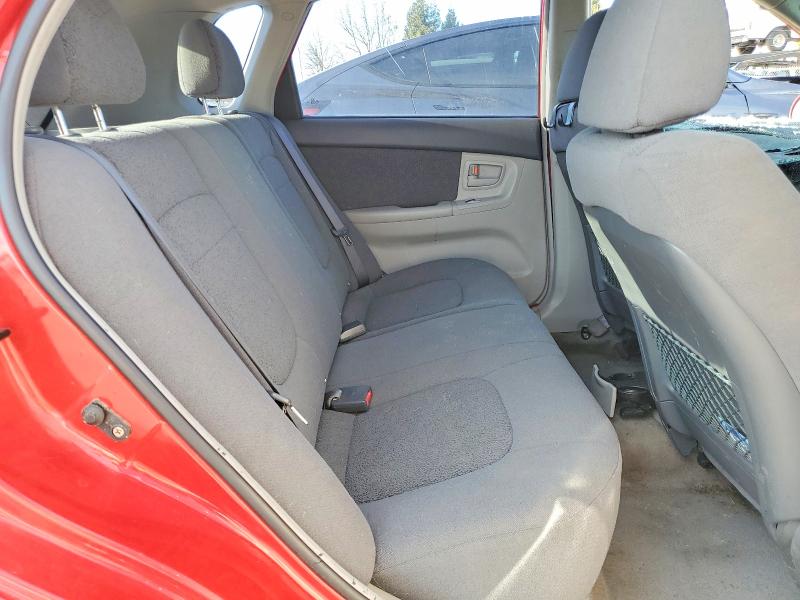 Photo 10 from auction – 2006 KIA SPECTRA with VIN KNAFE161565362075