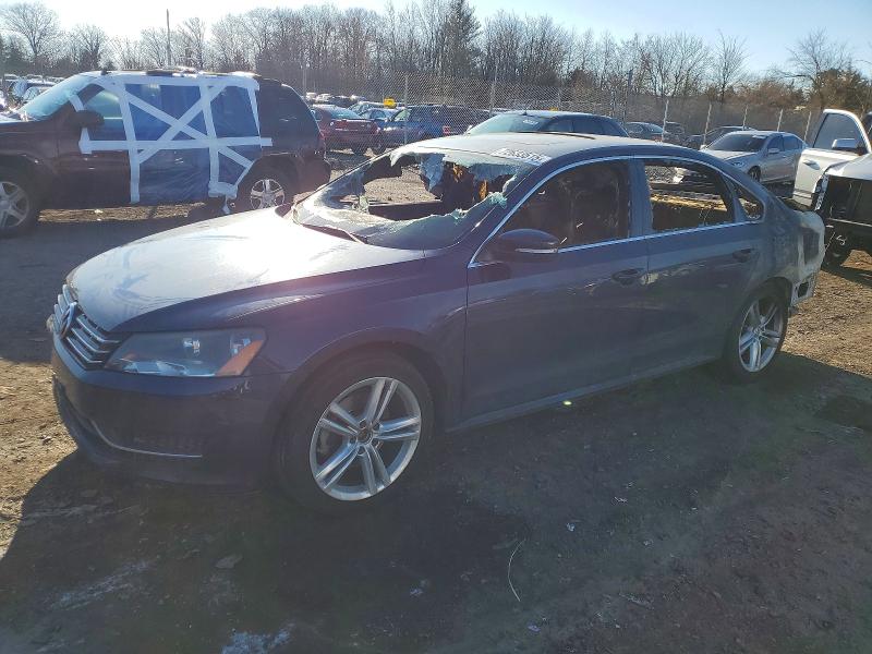 VOLKSWAGEN PASSAT 2015 with VIN 1VWBV7A31FC019494 - Photo from auction