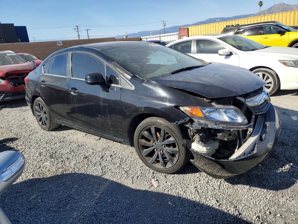 Photo 4 from auction – 2012 HONDA CIVIC EX with VIN 19XFB2F80CE357557