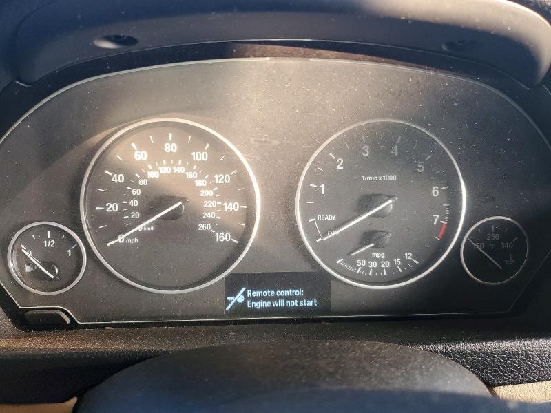 Photo 9 from auction – 2014 BMW 320 with VIN WBA3B1G53ENS77781