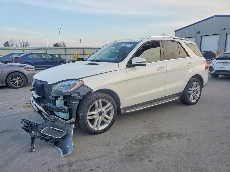 MERCEDES-BENZ ML 2015 with VIN 4JGDA5JB8FA509683 - Photo from auction