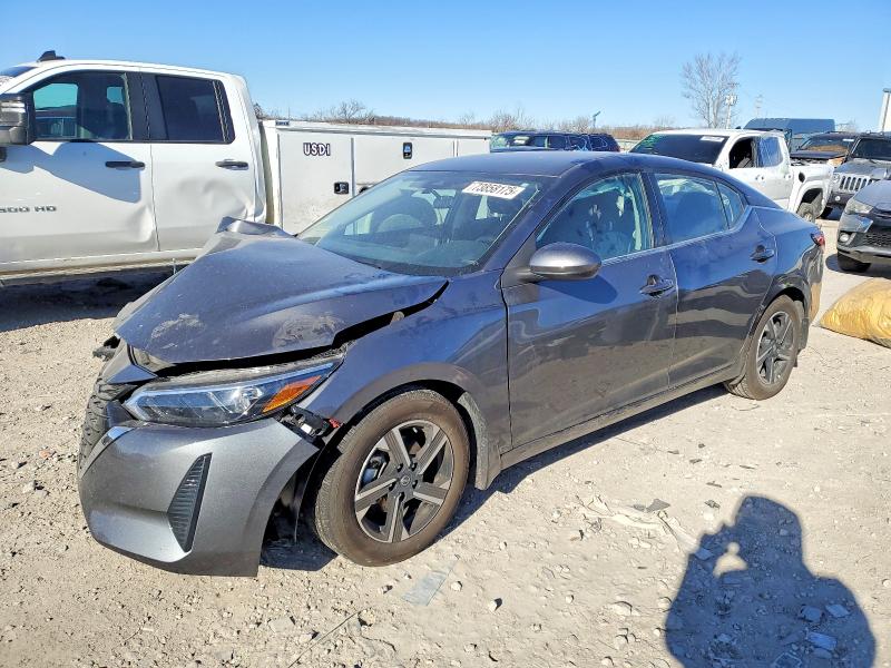 NISSAN SENTRA 2025 with VIN 3N1AB8CV1SY228296 - Photo from auction