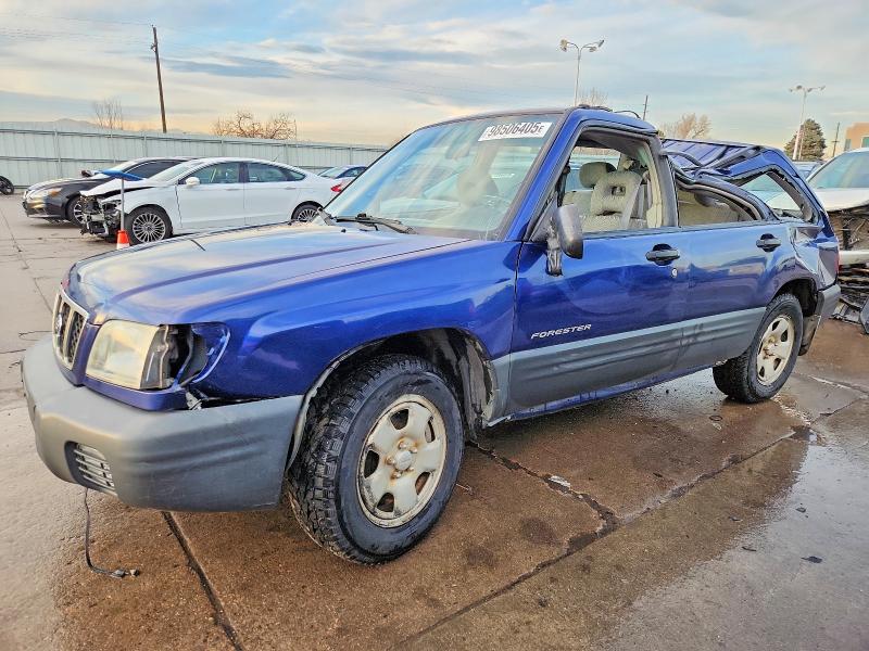 SUBARU FORESTER L 2001 with VIN JF1SF63541G726539 - Photo from auction