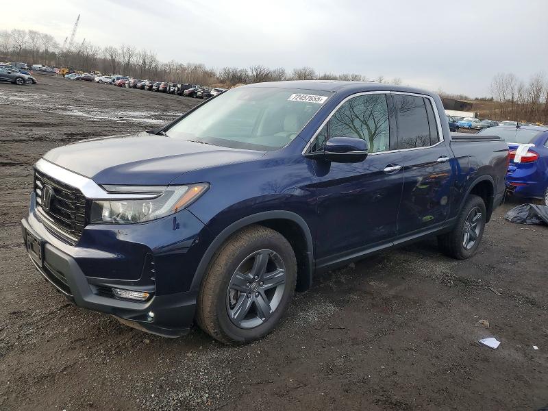 HONDA RIDGELINE 2022 with VIN 5FPYK3F72NB027252 - Photo from auction
