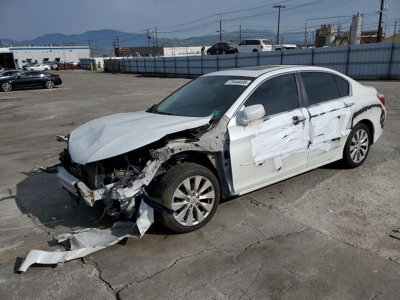 HONDA ACCORD EXL 2013 with VIN 1HGCR2F84DA005909 - Photo from auction