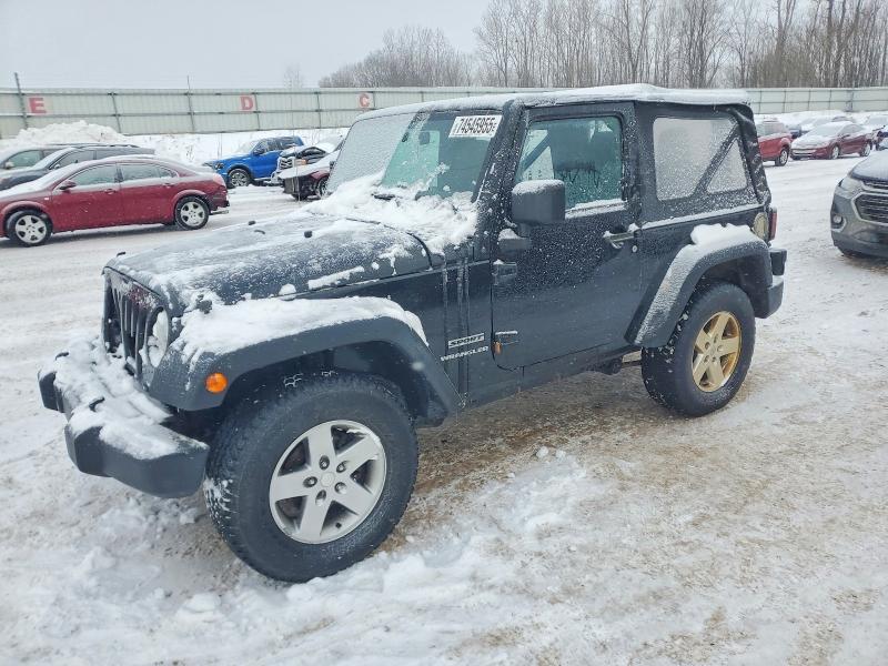 JEEP WRANGLER S 2015 with VIN 1C4AJWAG8FL655689 - Photo from auction