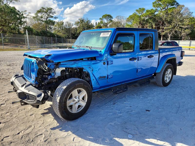 JEEP GLADIATOR 2022 with VIN 1C6HJTAG2NL106086 - Photo from auction