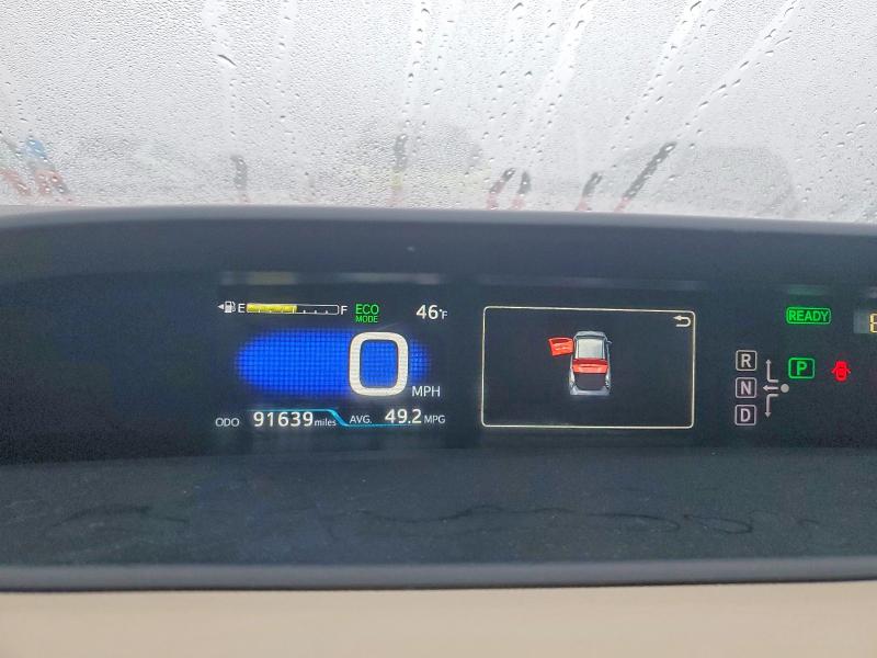 Photo 9 from auction – 2016 TOYOTA PRIUS with VIN JTDKBRFU2G3502860