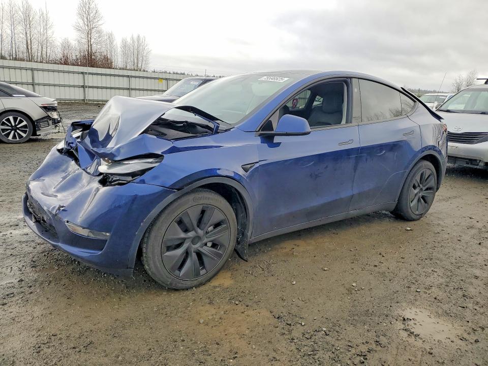 TESLA MODEL Y 2025 with VIN 7SAYGAEEXSF297083 - Photo from auction