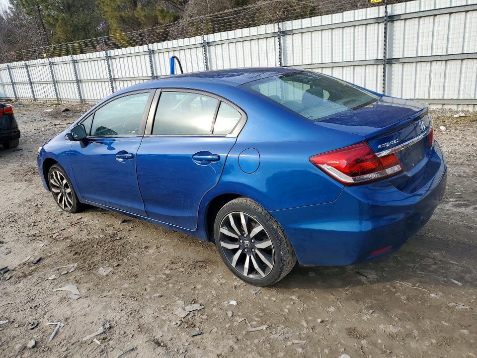 Photo 2 from auction – 2015 HONDA CIVIC with VIN 19XFB2F9XFE229341