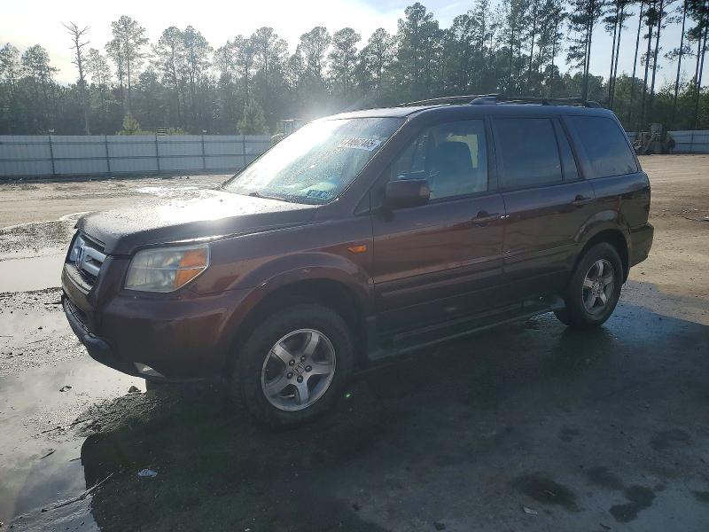 HONDA PILOT EXL 2008 with VIN 5FNYF187X8B033884 - Photo from auction