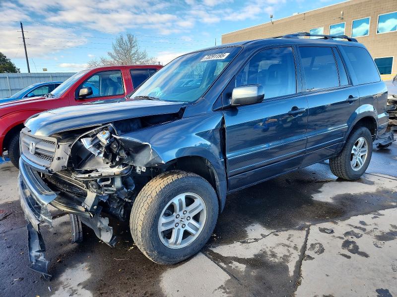 HONDA PILOT EXL 2003 with VIN 2HKYF18533H621229 - Photo from auction