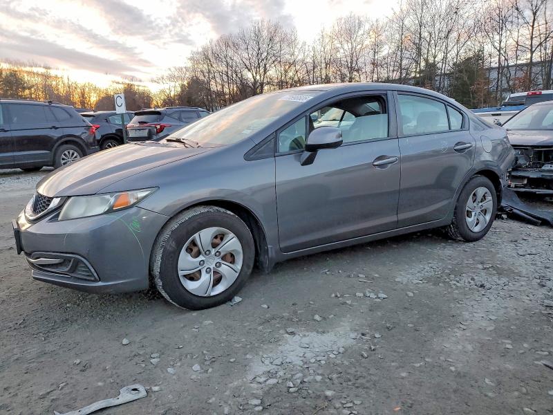 HONDA CIVIC 2013 with VIN 2HGFB2F58DH509386 - Photo from auction