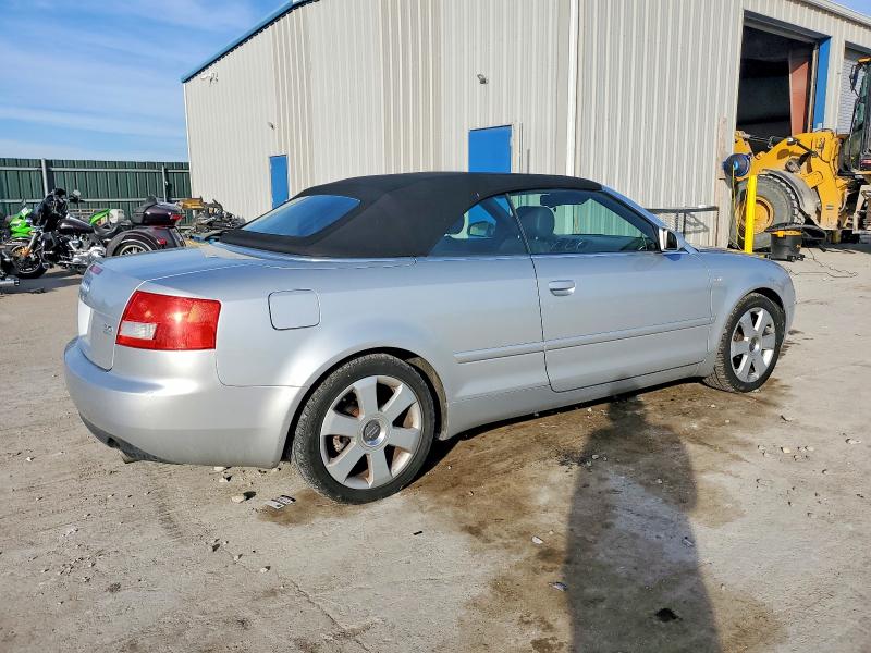 Photo 3 from auction – 2005 AUDI A4 QUATTRO with VIN WAUDT48H95K019343
