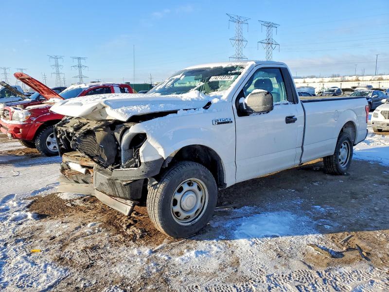 FORD F150 2017 with VIN 1FTMF1C81HKD67383 - Photo from auction