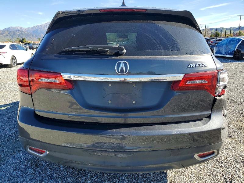 Photo 6 from auction – 2016 ACURA MDX with VIN 5FRYD3H25GB002349